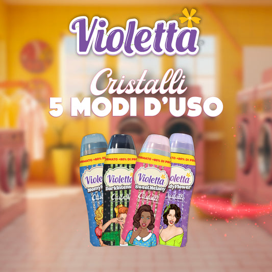 5 modi creativi per usare i Cristalli Violetta: profumo e freschezza per ogni ambiente