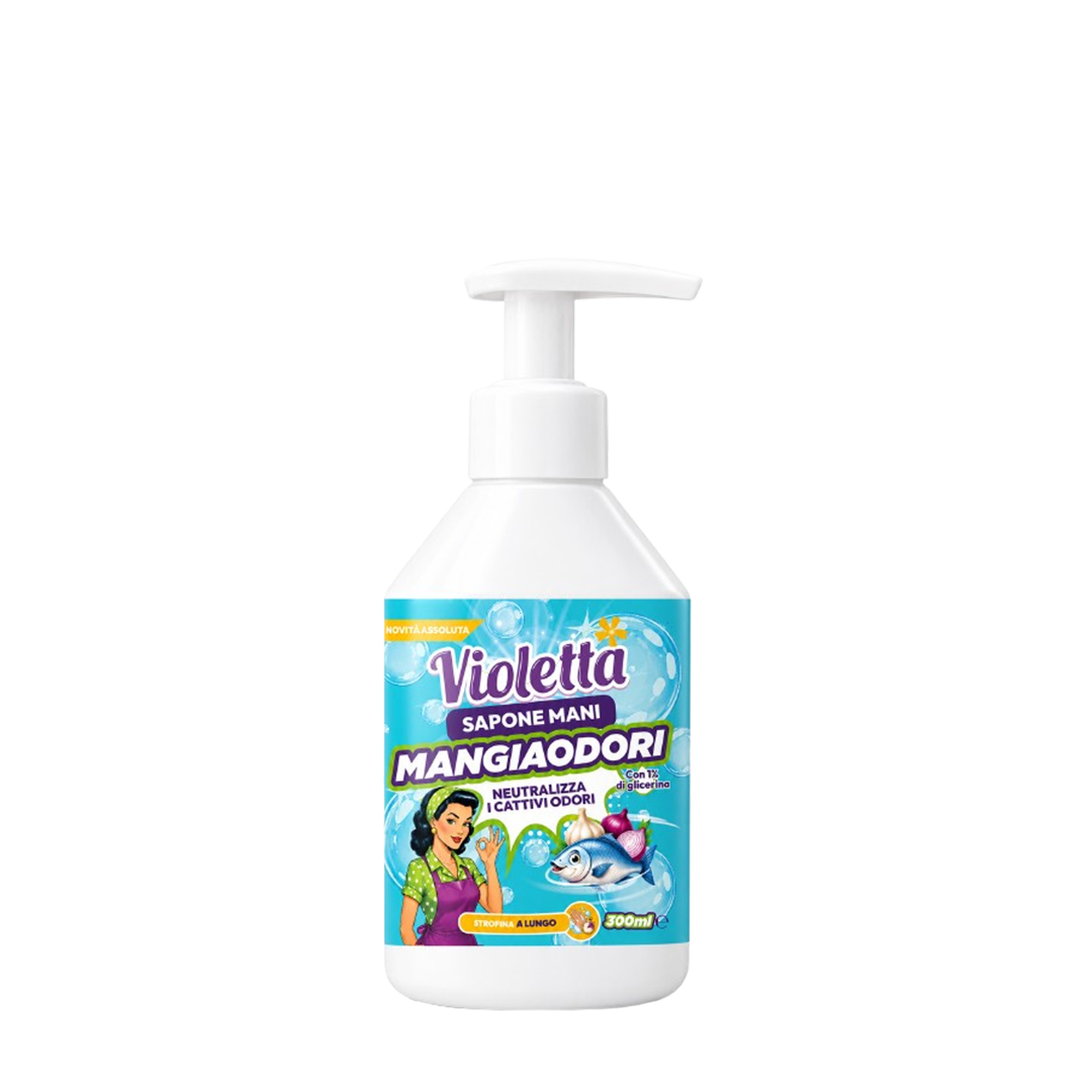 Violetta Sapone Liquido Mangiaodori 300 ml