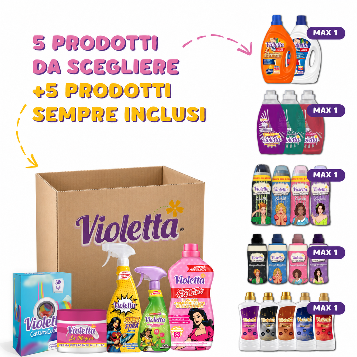 BOX VIOLETTA