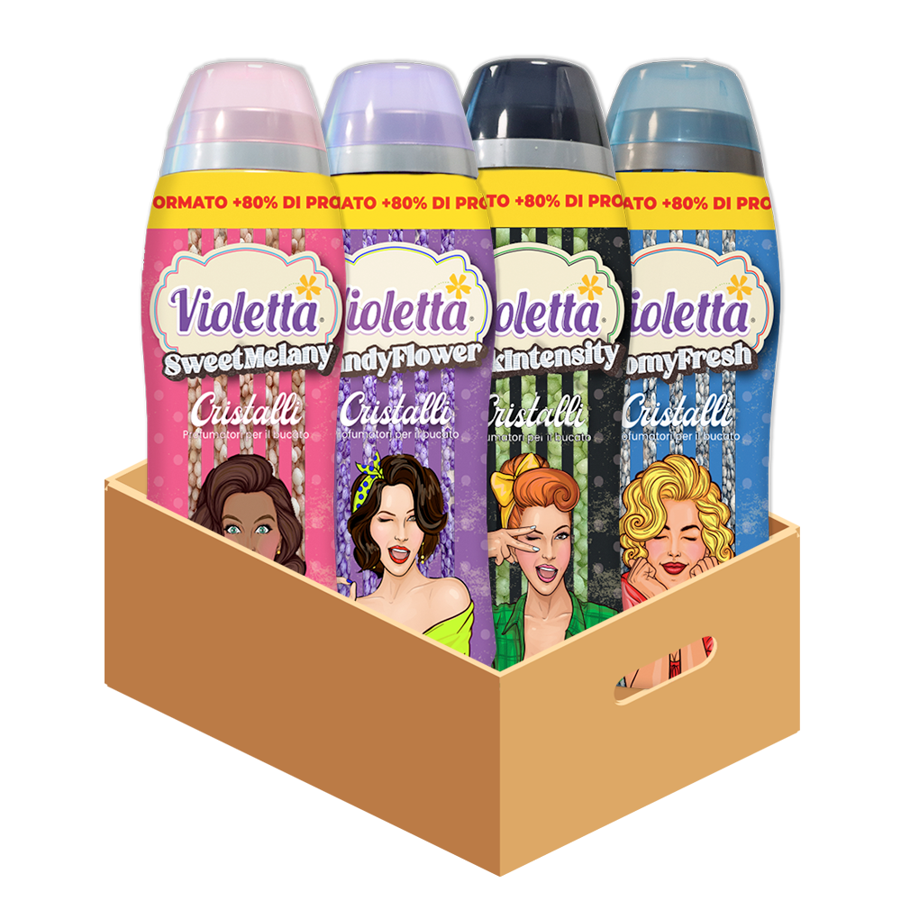 BOX VIOLETTA: Cristalli